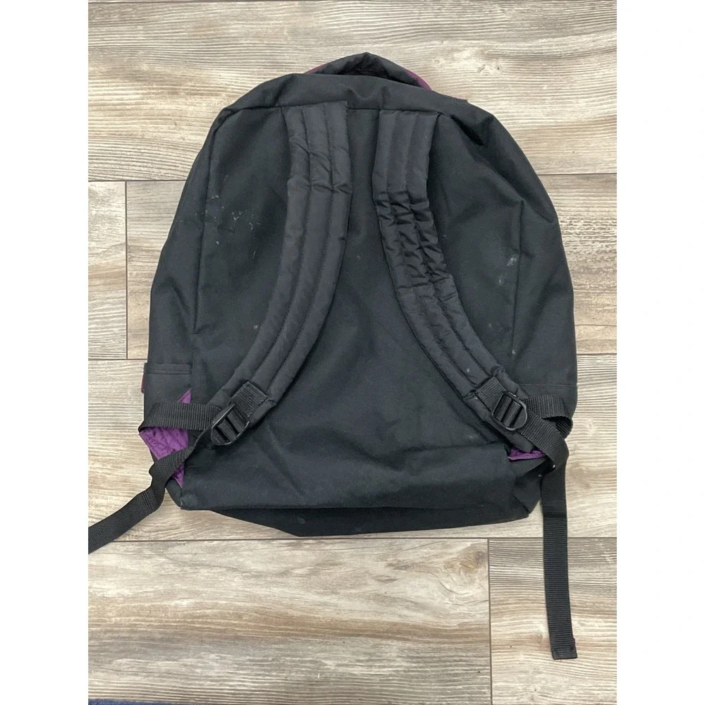 1990s High Sierra Black and Purple Backpack Vintage Endeavors Collection